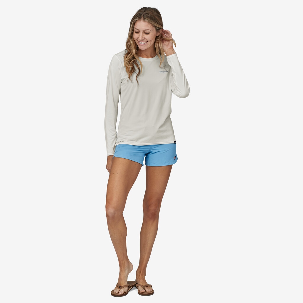 Patagonia W's L/S Cap Cool Daily Graphic Shirt - Waters<br>Supermyk og komfortabel genser!
