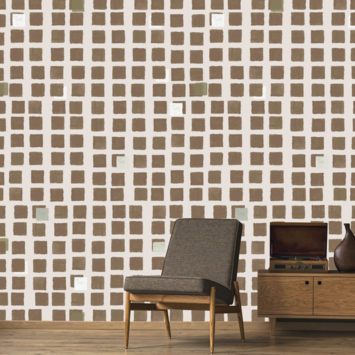 Theo-Bert Pot vliesbehang Graphic Blocks