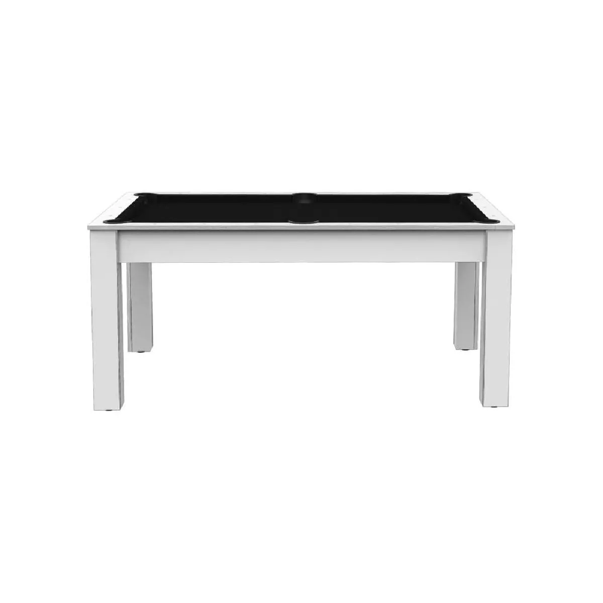 Jardindeco Texas - Blanc laqué et Noir