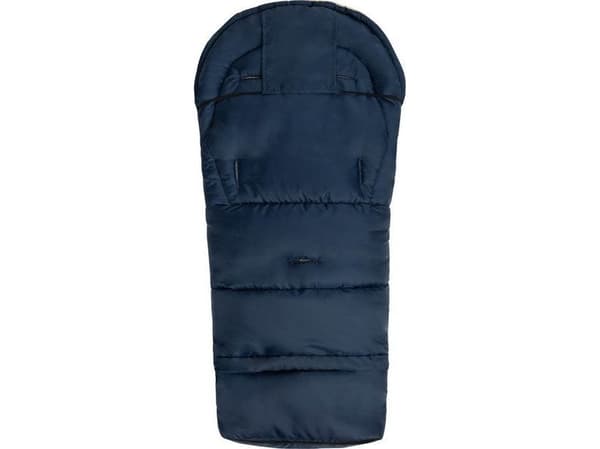KOMBI 3in1 MINKY FOTMUFF - NAVY/BEIGE