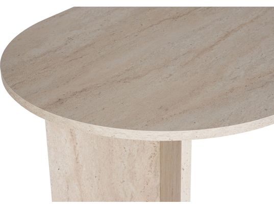 CONCEPT1 - Table Sablin travertin 180 x 90 x h75