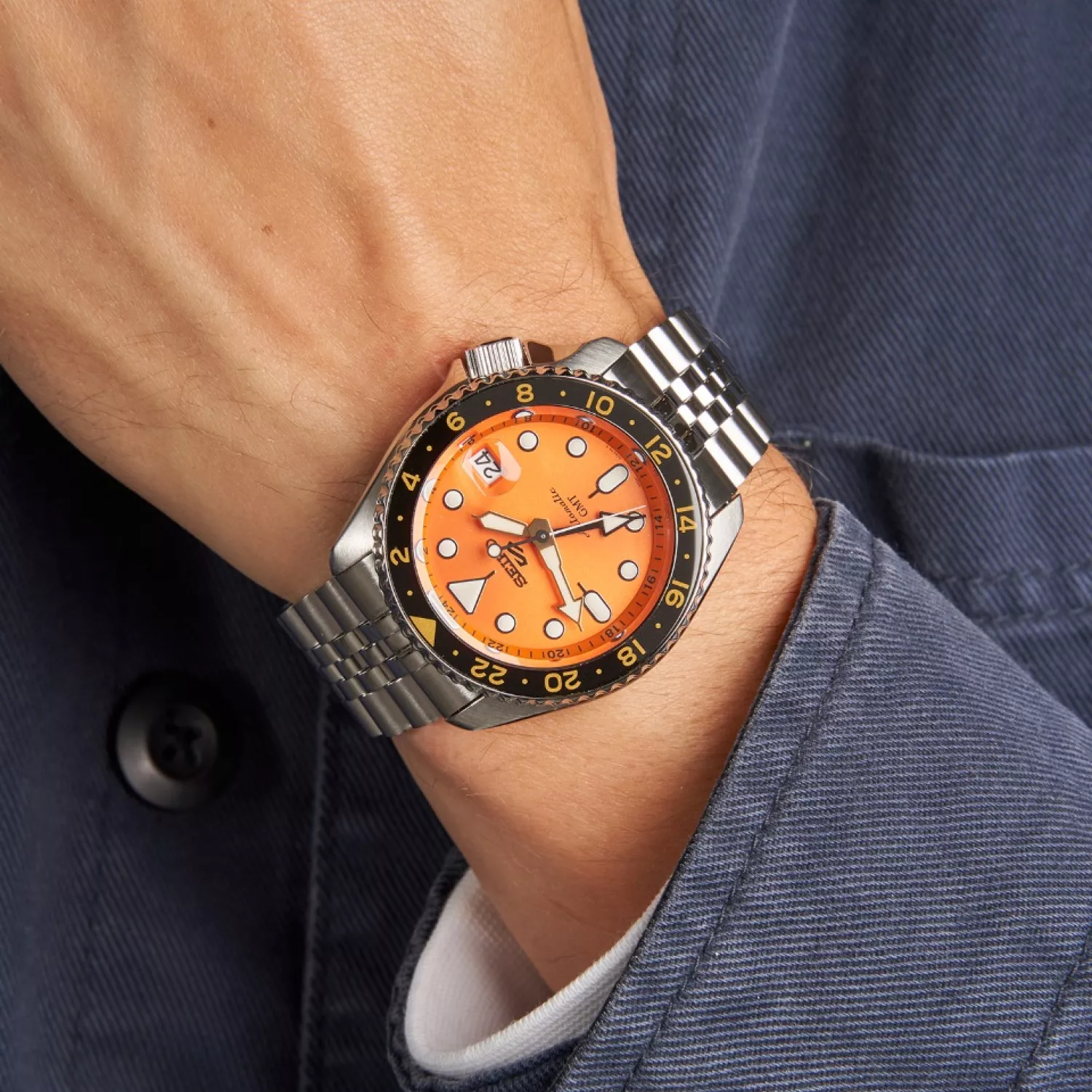 Seiko 5 Sports Automatic GMT SSK005K1