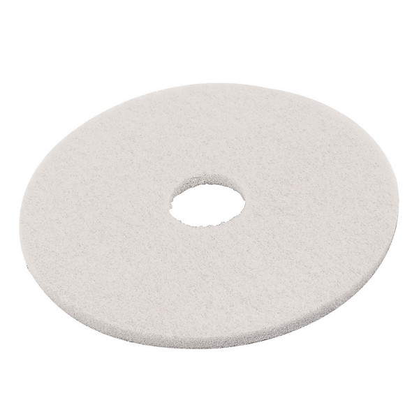 Disques monobrosse blanc 432 mm Bernard, lot de 5