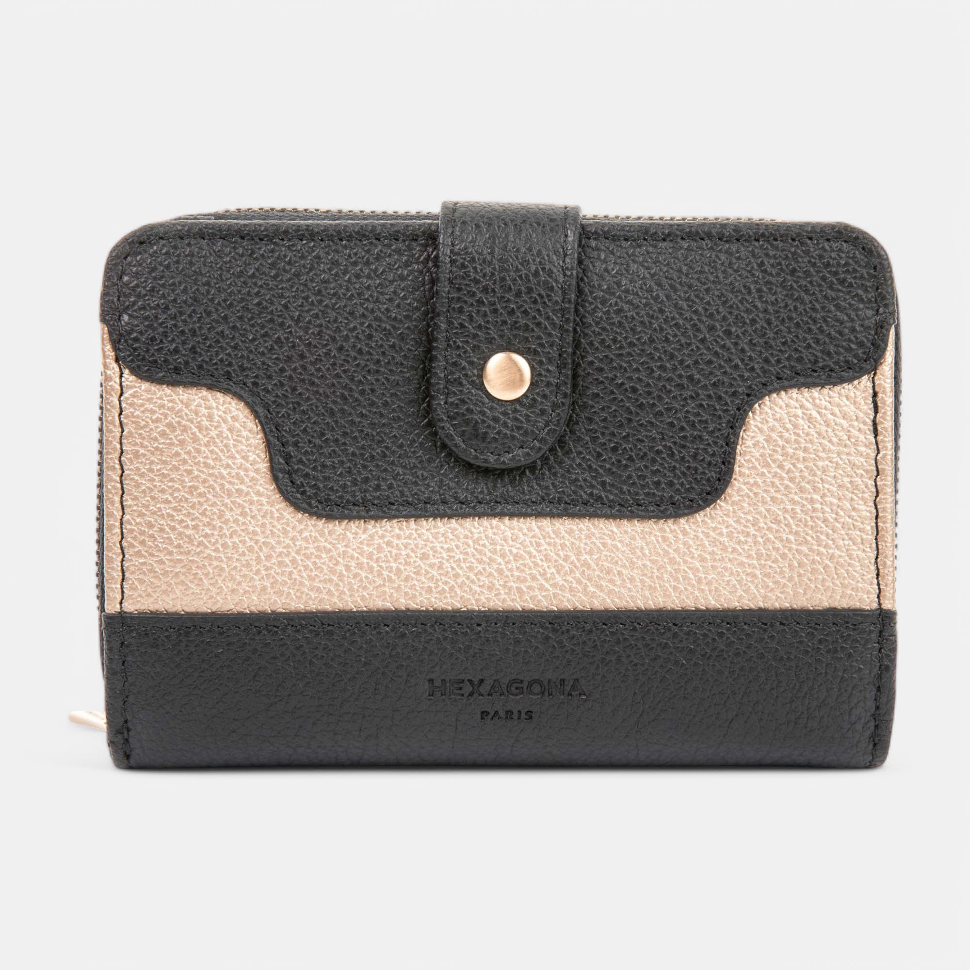 Petite maroquinerie en cuir noir