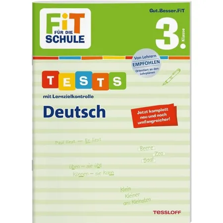 Fit für die Schule Test mit LZK Deutsch 3.Klasse