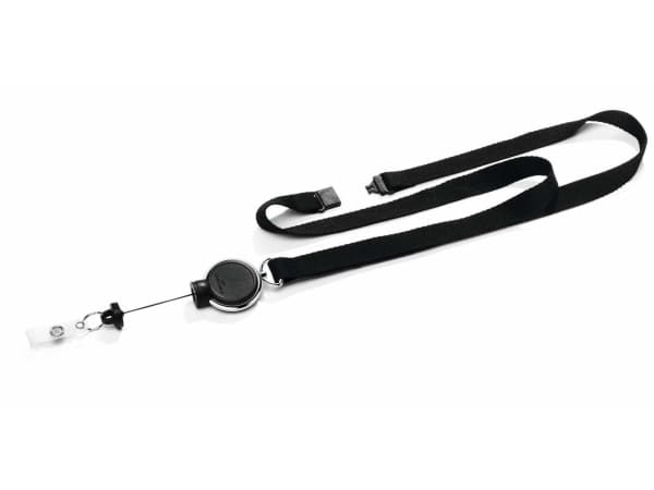 Durable 833001, Merkeholder, Metall, Plast, Tekstil, Sort, 80 cm, China, Pakke