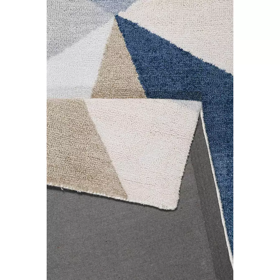Wecon home Kurzflorteppich Next Time 2.0 blau