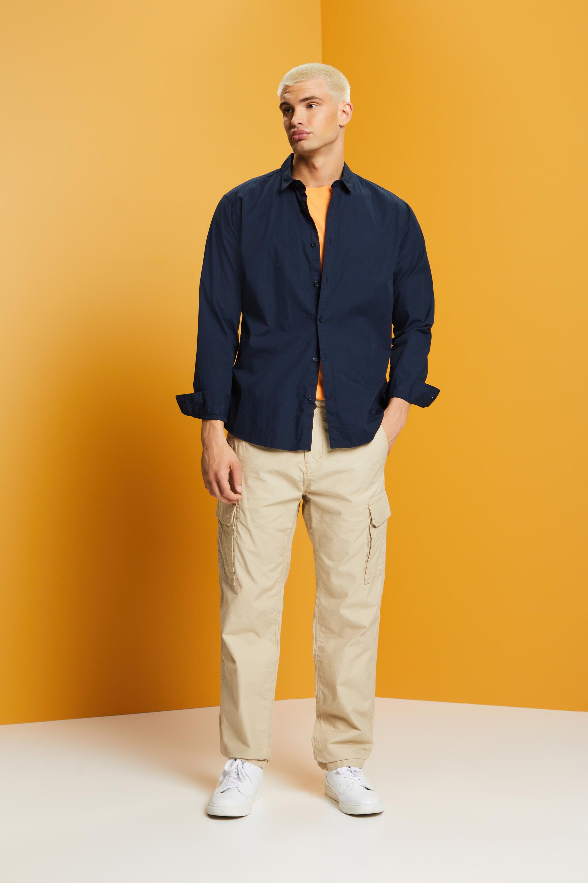 Pantalon cargo en twill de coton