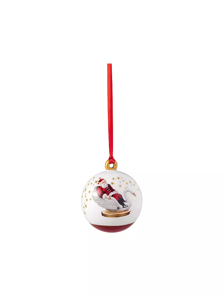 VILLEROY & BOCH Weihnachtskugel 2024 6,5cm ANUAL CHRISTMAS EDITION bunt