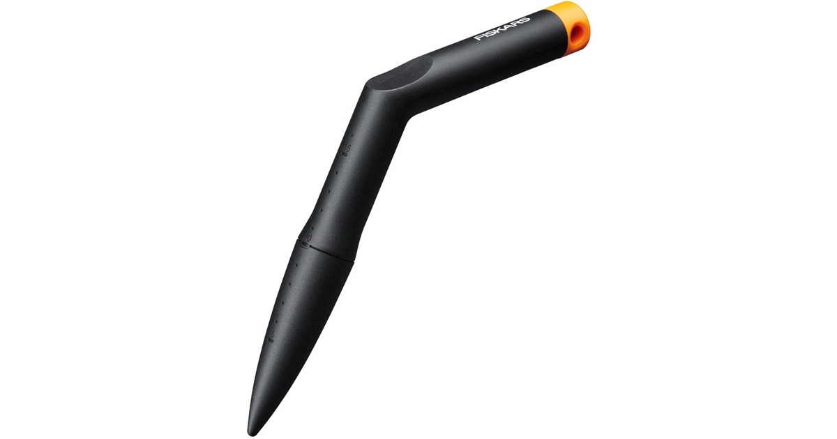 FiskarsSolid Plantstok bollenplanter  (Zwart/oranje)