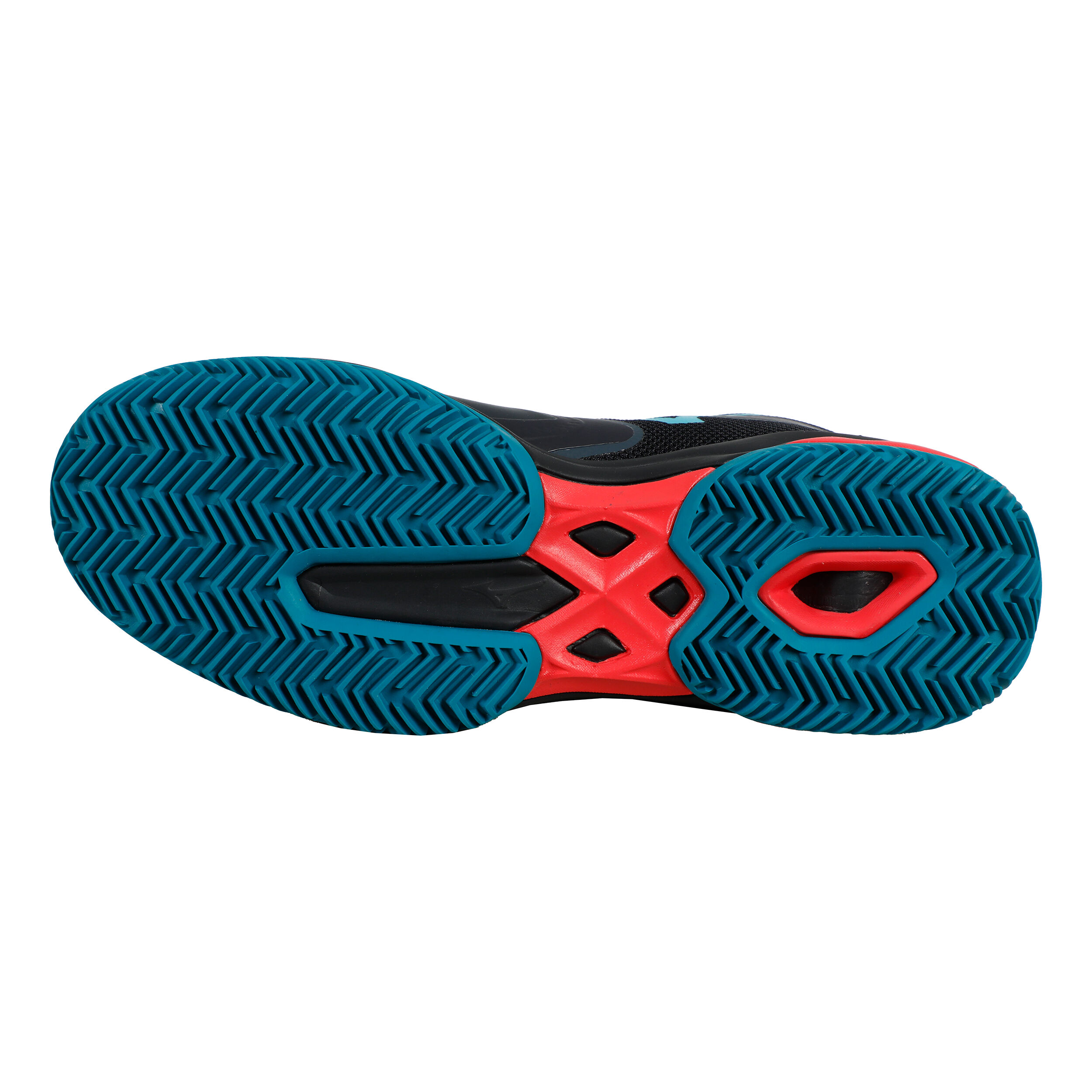 Mizuno Wave Exceed Light Chaussures Padel Hommes - Bleu Foncé , Corail