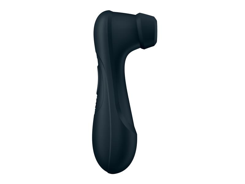 Satisfyer Vibrator Pro 2 Generation 3 schwarz Hochwertiger Auflegevibrator aus geschmeidigem Silikon für die Frau
