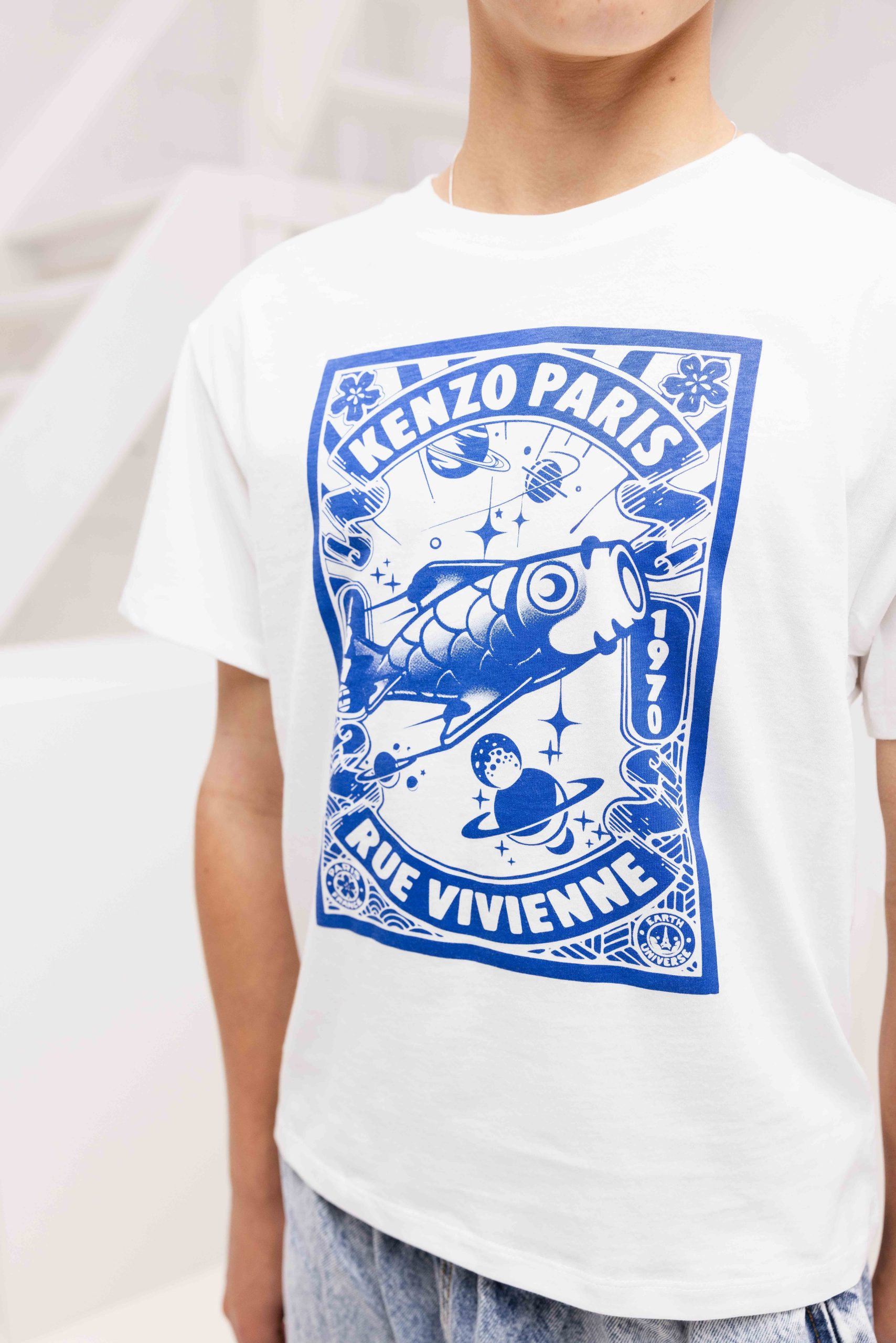 Kenzo Cosmic Fun T-Shirt Kids Wit