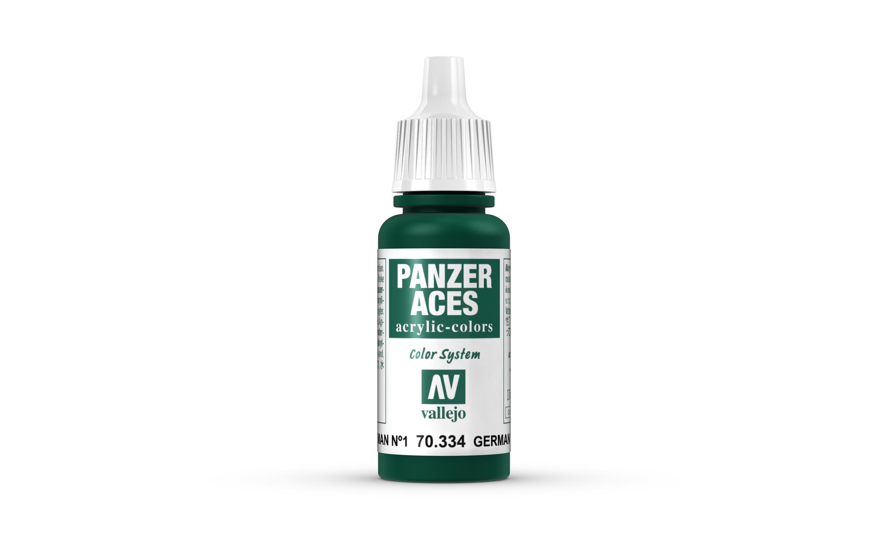 Acrylfarbe Panzer Aces German Tanker Feldgrau I 17 mlAcryl Modellbaufarbe – Deutsche Panzerbesatzung I