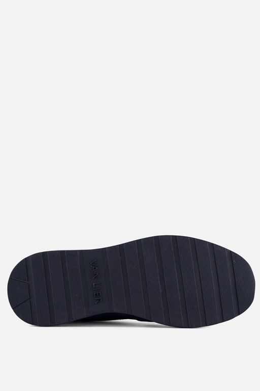 Van Lier Positano Sneakers blauw Nubuck