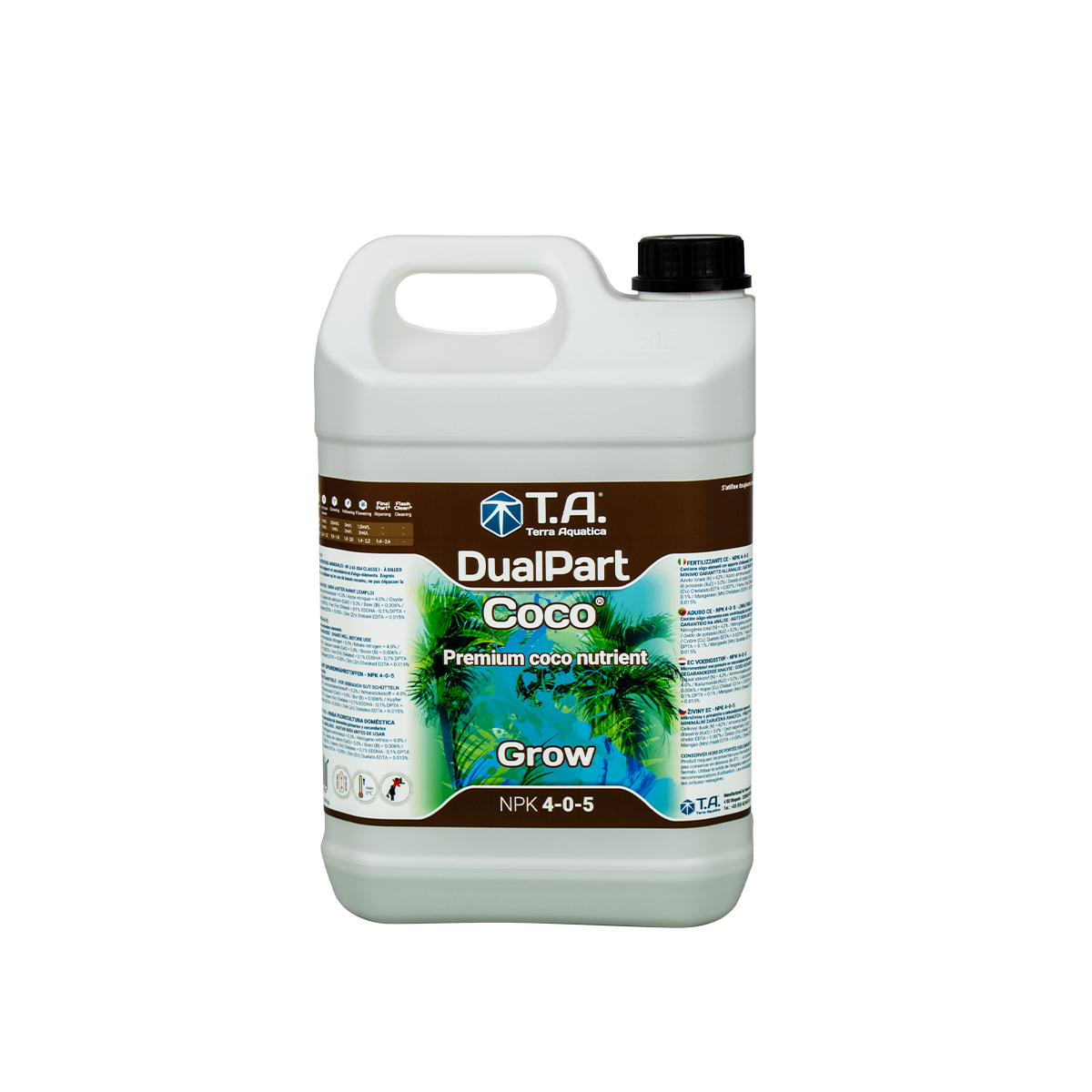 Dualpart coco grow 5 litres