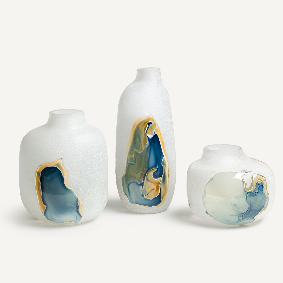 AM.PM<br>Vaso de vidro soprado H38 cm, Laga