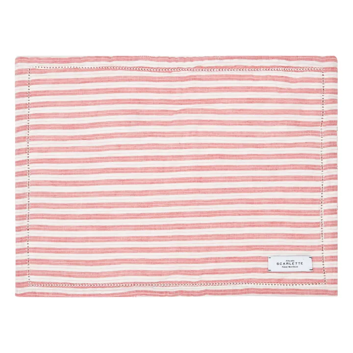 Scarlette Ateliers Set de table Bise | Rose