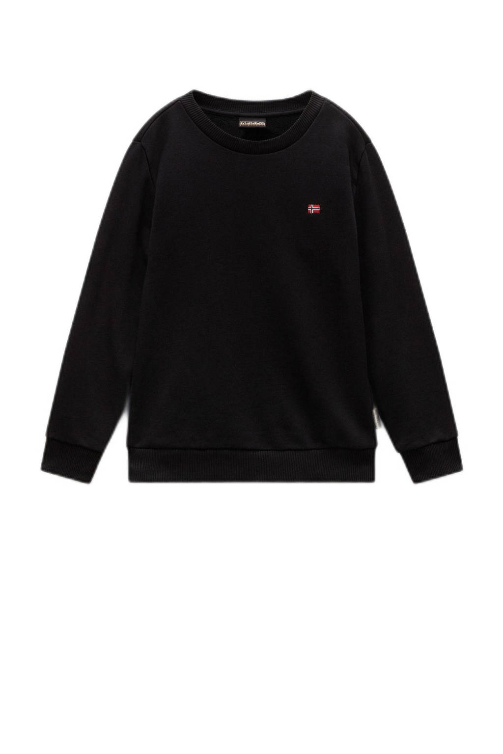 Napapijri sweater met logo zwart