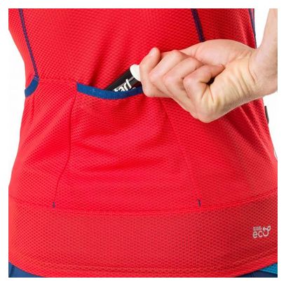 Maillot Manches Courtes Raidlight XP FIT 3D Rouge