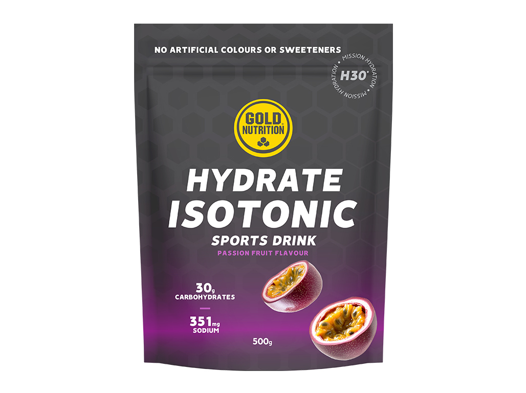 ISOTONIC GOLDNUTRITION HYDRATE H30 MARACUJÁ 50 G