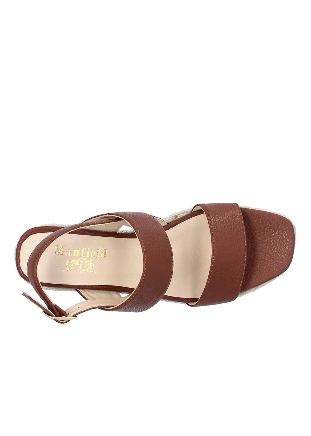 COMPENSE WALTON CUIR MARRON
