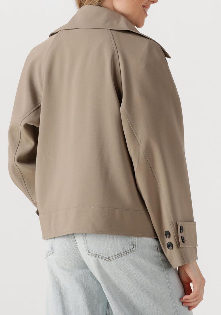 beige second female trenchcoats silvie trench jacket