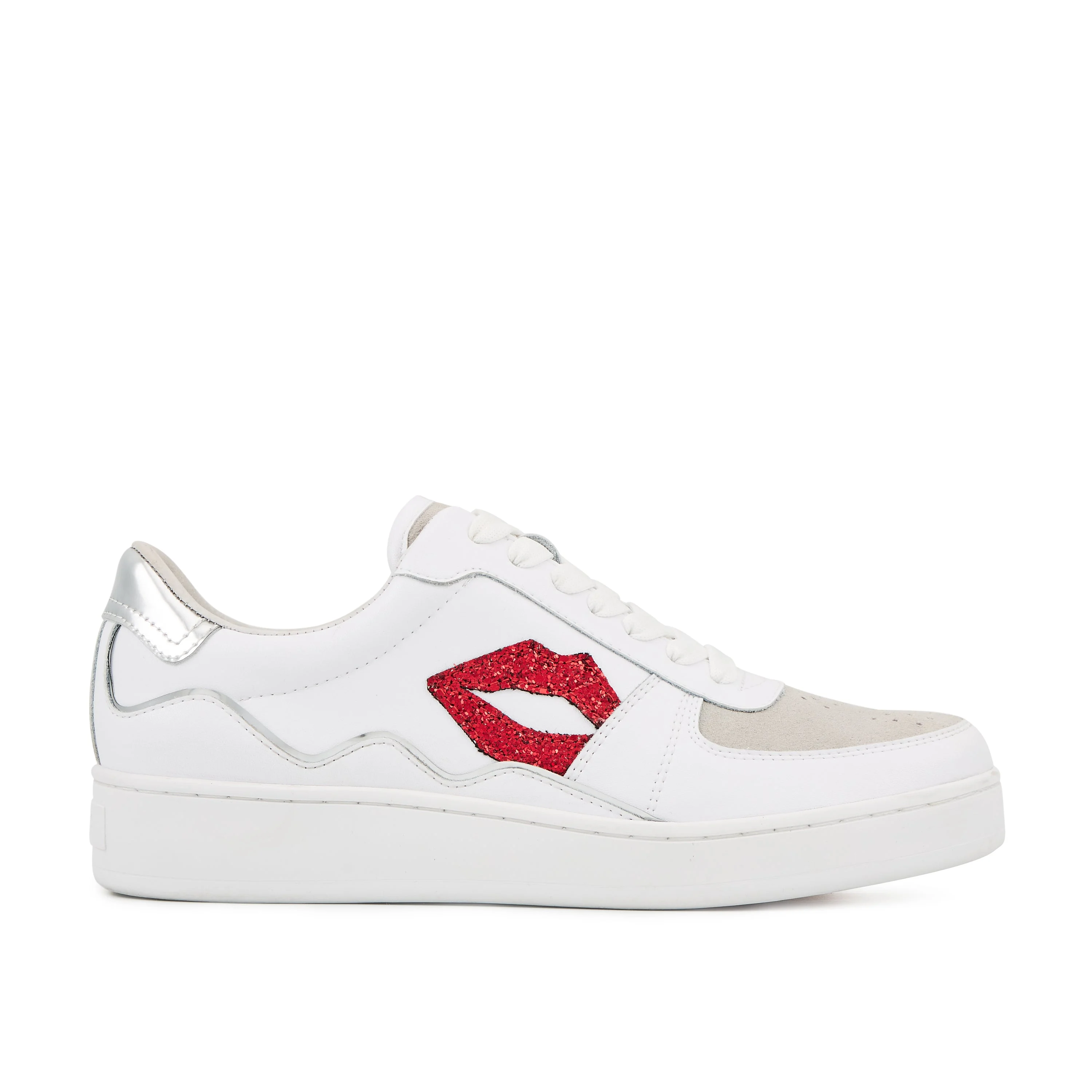 LOULOU - Sneakers en cuir | Blanc
