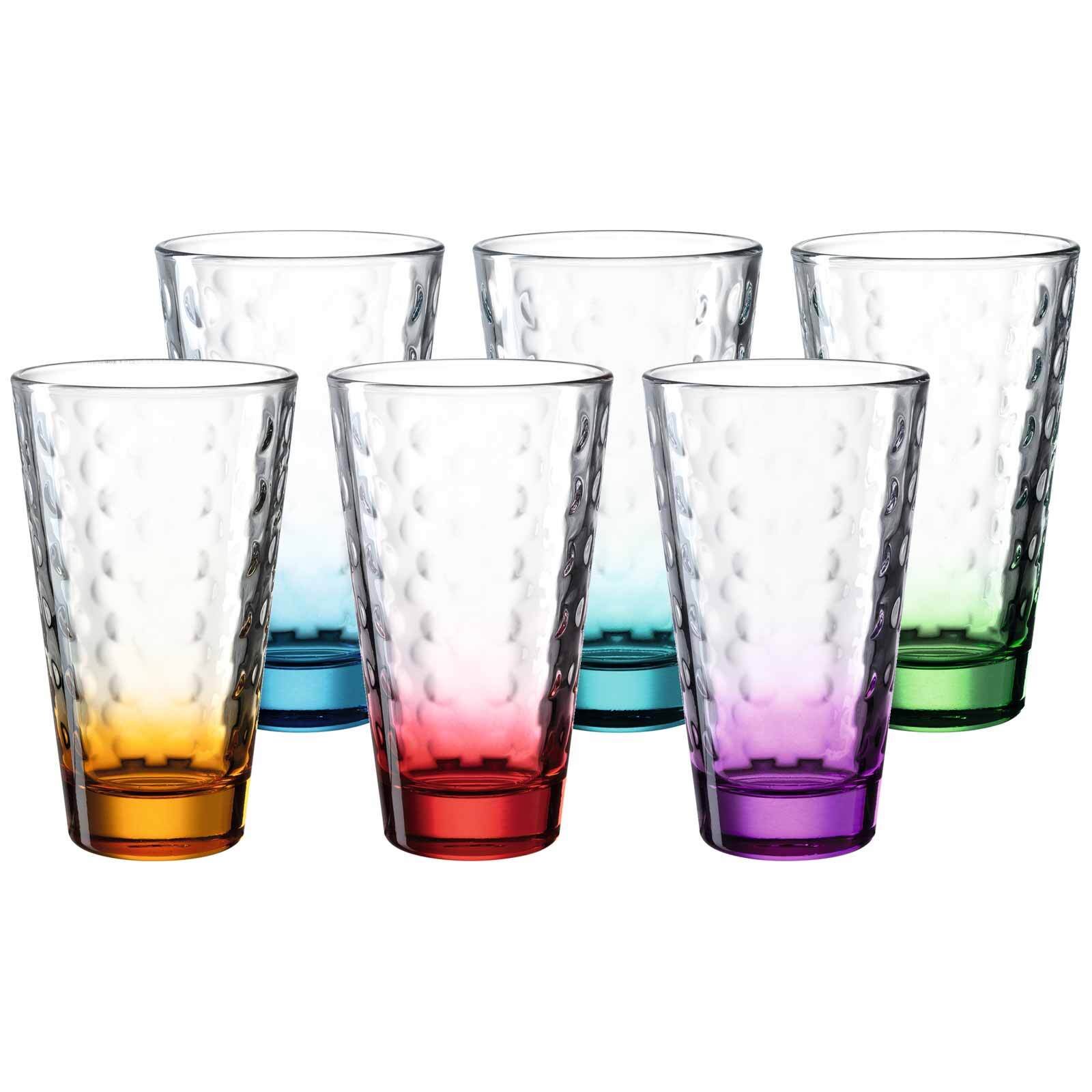 Leonardo Trinkgläser Optic 300 ml 6er Set