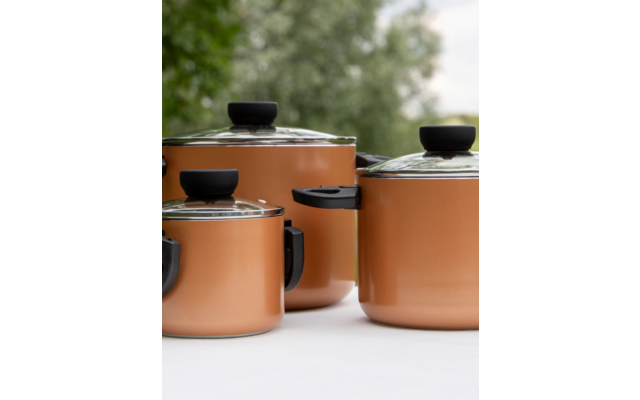 Bo-Camp Industrial Collection Slauson Compact Topfset Aluminium Induktion