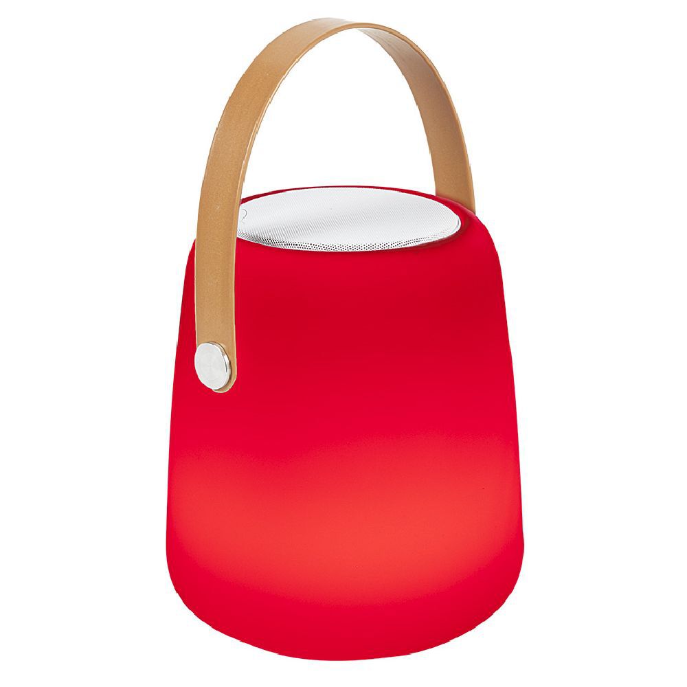 Enceinte lumineuse nomade change de couleurs