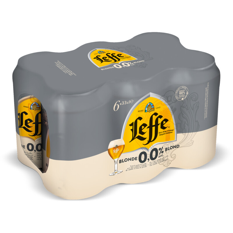 Leffe Blond 0.0% abdijbier 6-pack