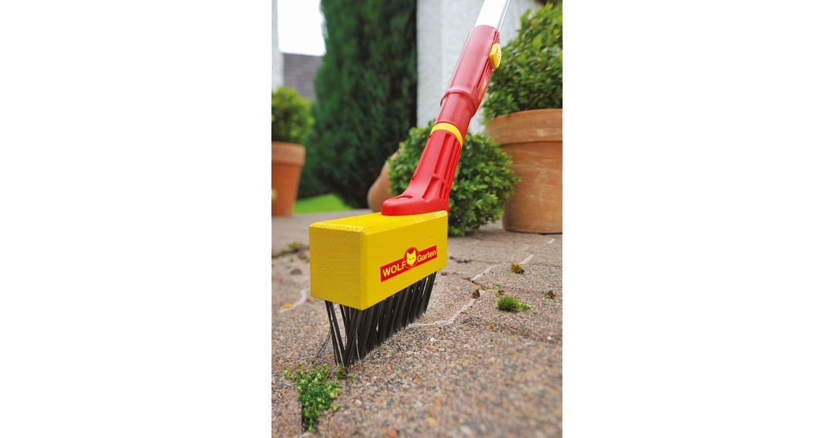 WOLF-Gartenmulti-star FB-M Voegenborstel  (Rood/geel)