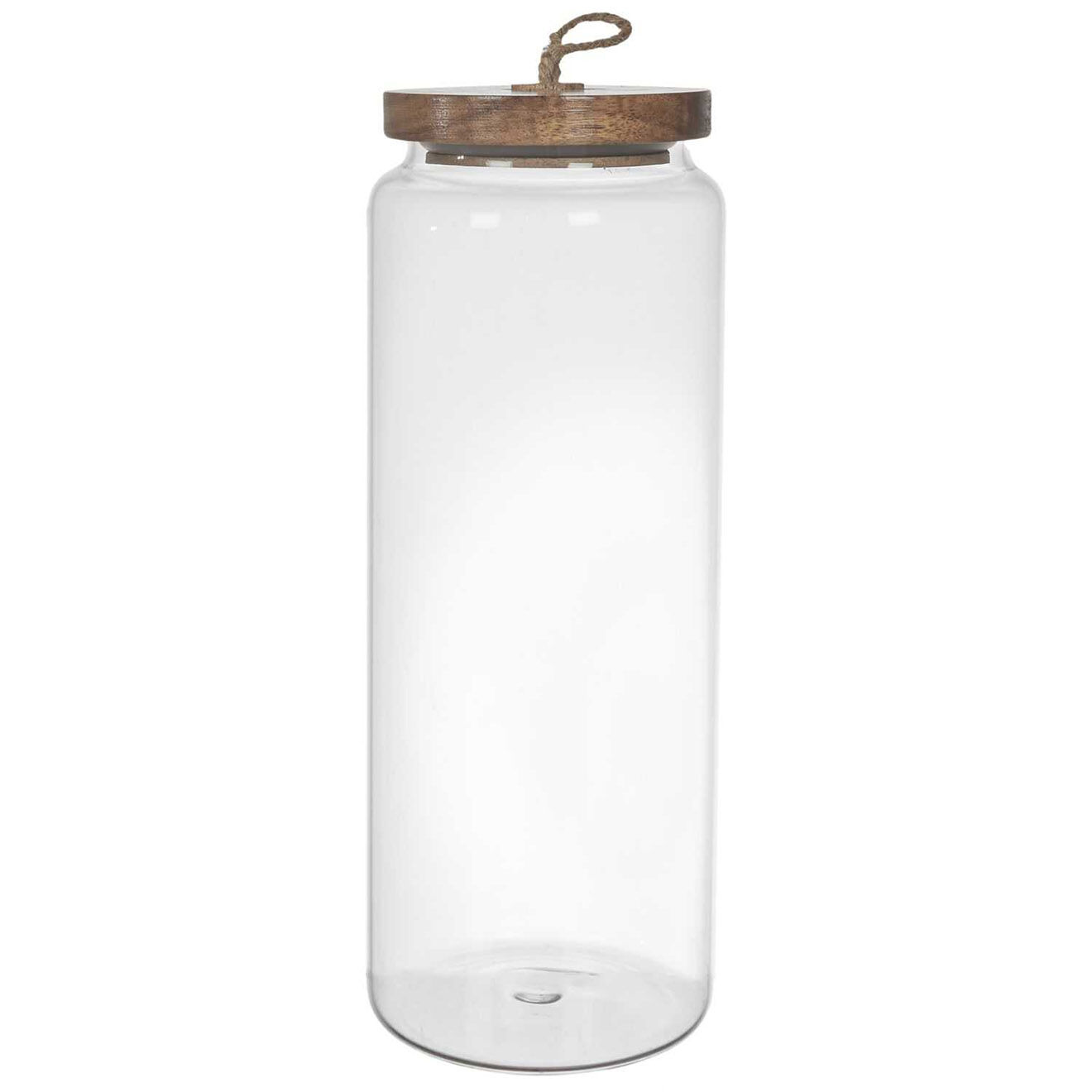 Home Deco Factory Bocal Acacia transparent - 10x27.5x10 cm