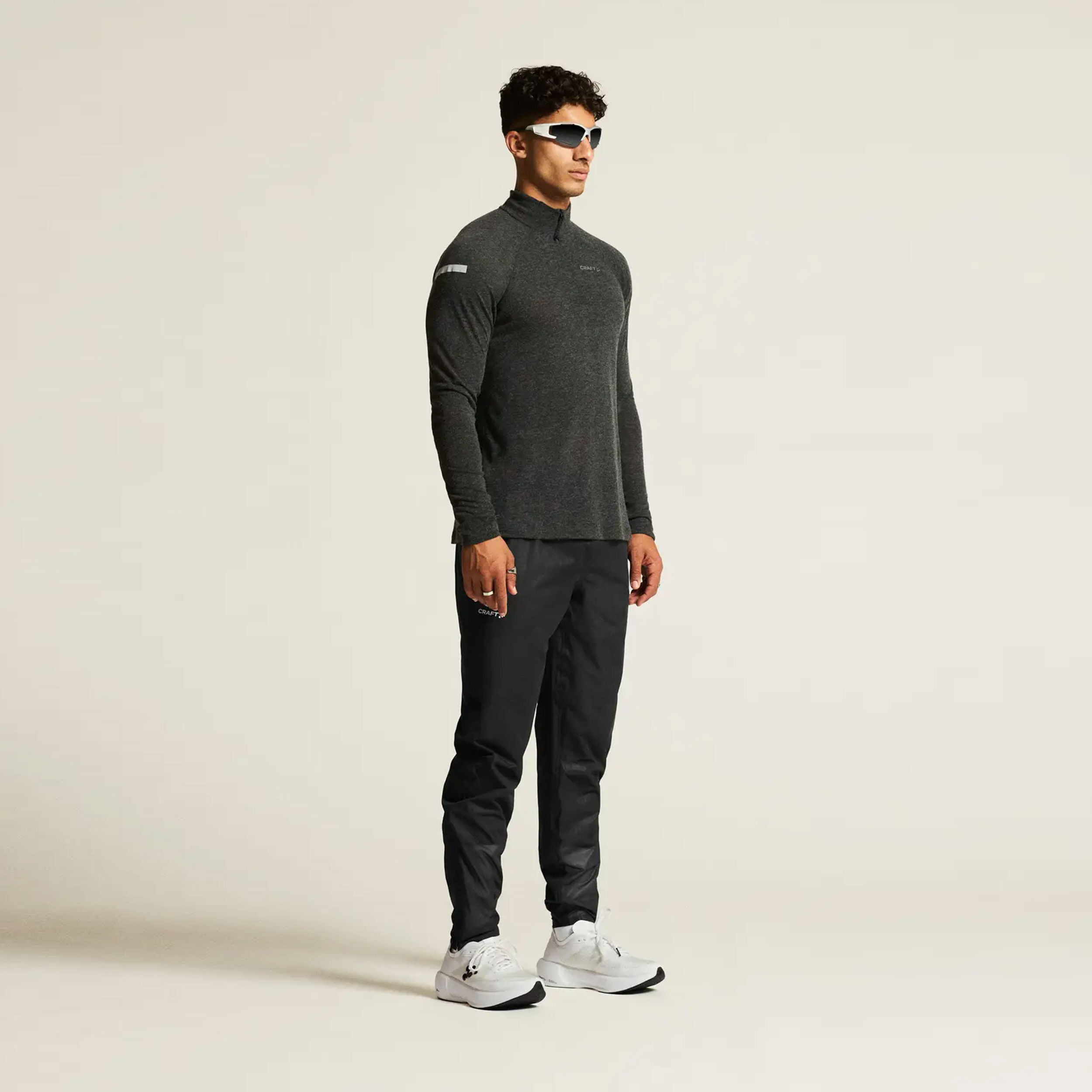 Craft ADV SUBZ 3 Maillot De Course Hommes - Gris Foncé