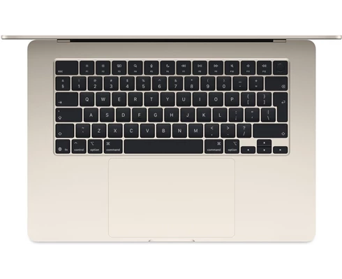 Apple 15-inch MacBook Air: Apple M4 chip with 10-core CPU and 10-core GPU, 16GB, 512GB SSD - Starlight
