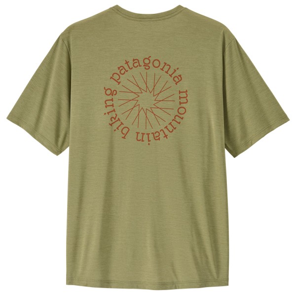 Patagonia - Cap Cool Daily Shirt Spoke Stencil - T-shirt technique