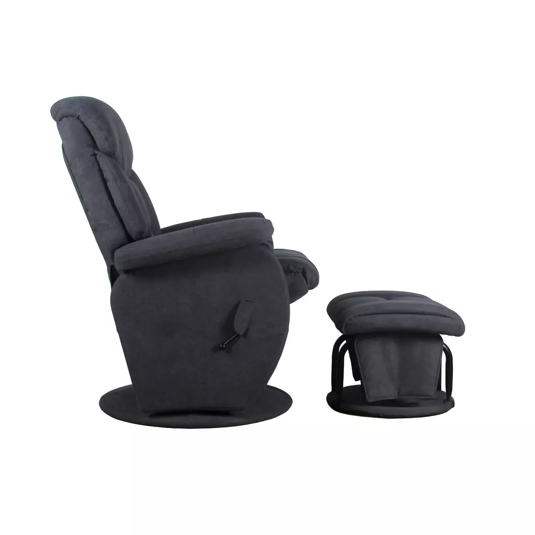 Stillstuhl mit Hocker Luna