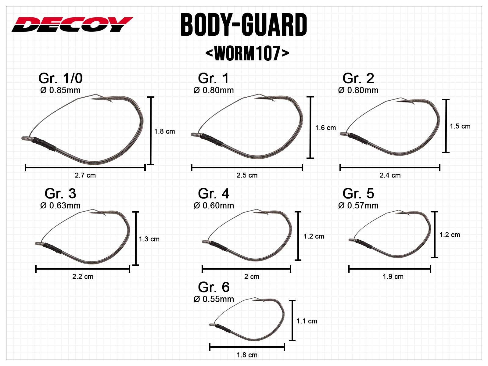 Worm107 Body-Guard - Gr. 4(DECOY)