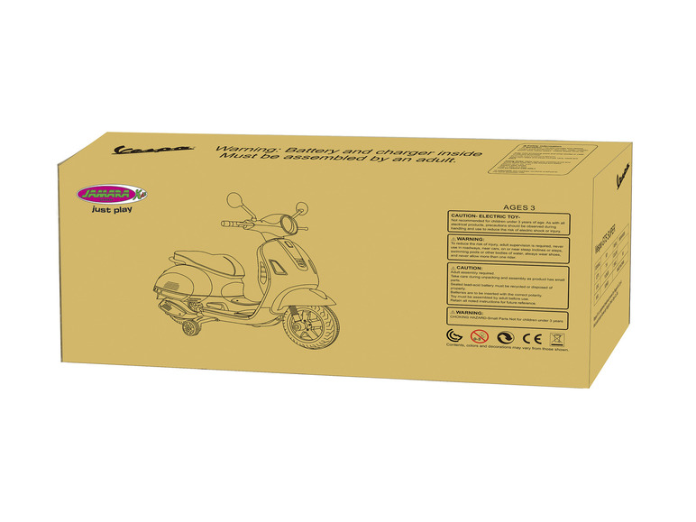 Elektrische Vespa scooter Ride On
