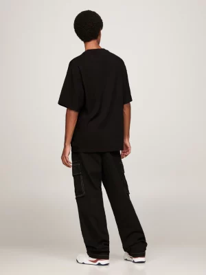 Camiseta Tommy x Avirex com logotipo bilíngue (gênero)