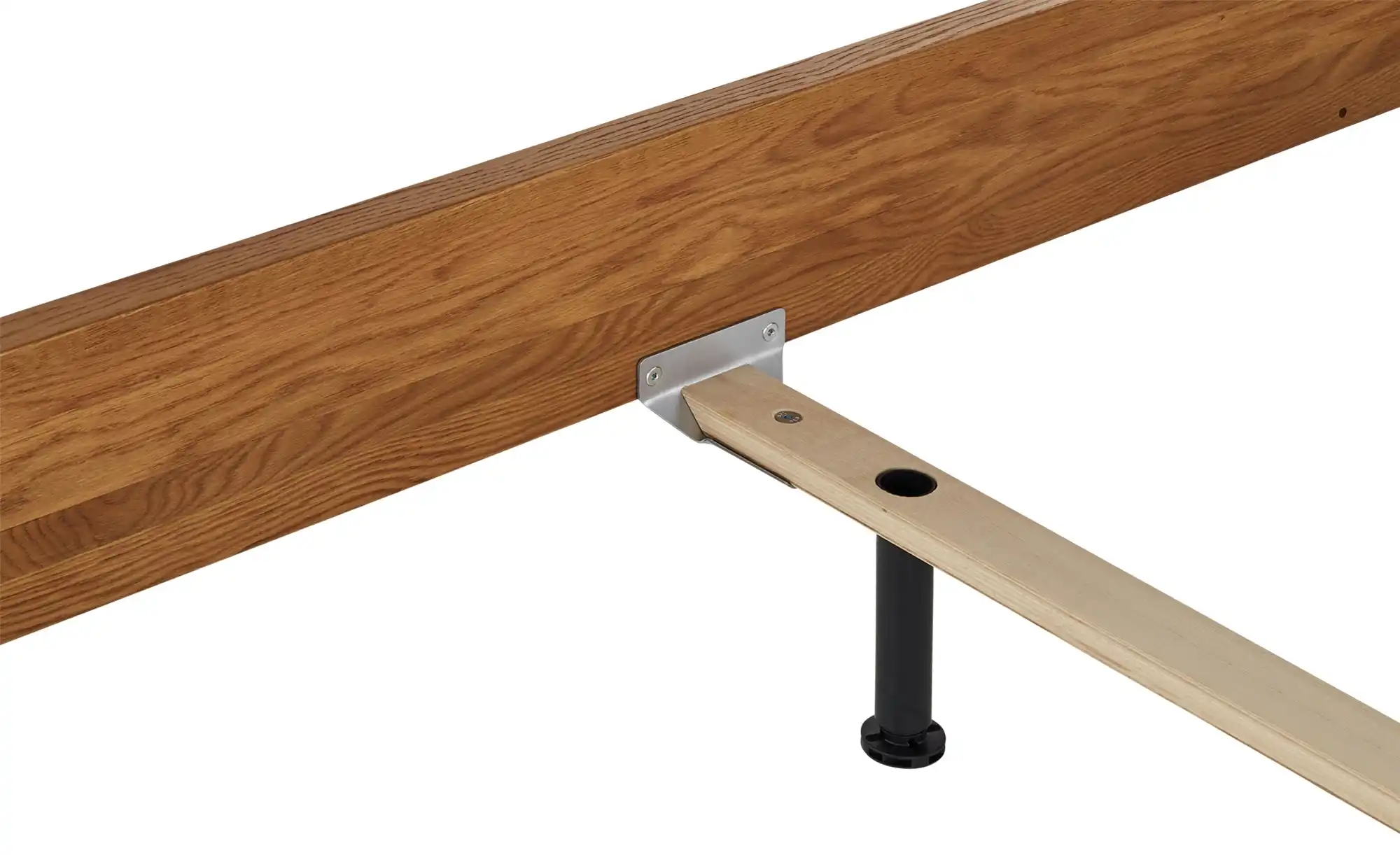 Massivholz-Bettgestell Oak-Line