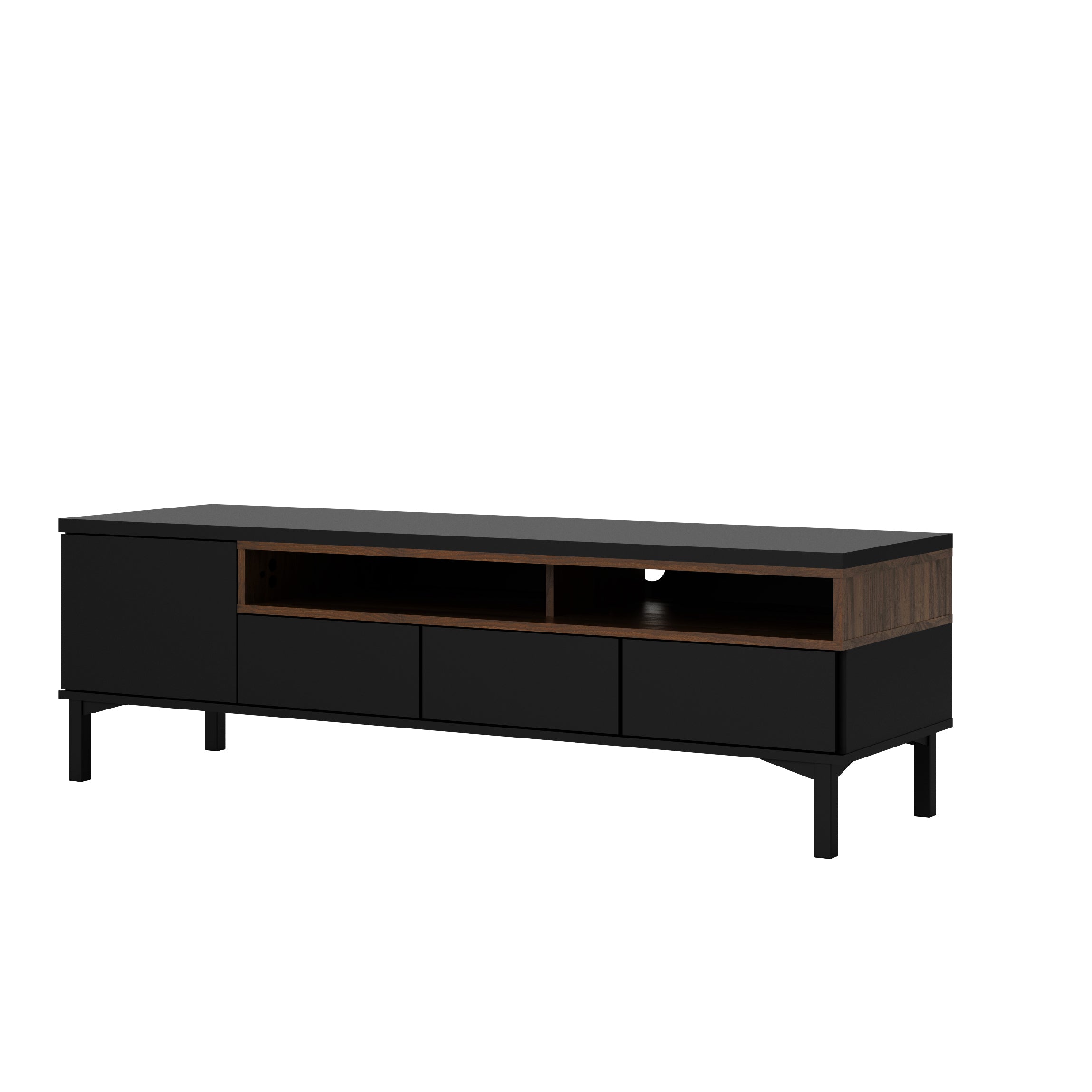 by fonQ basic Nook Tv-meubel - Zwart