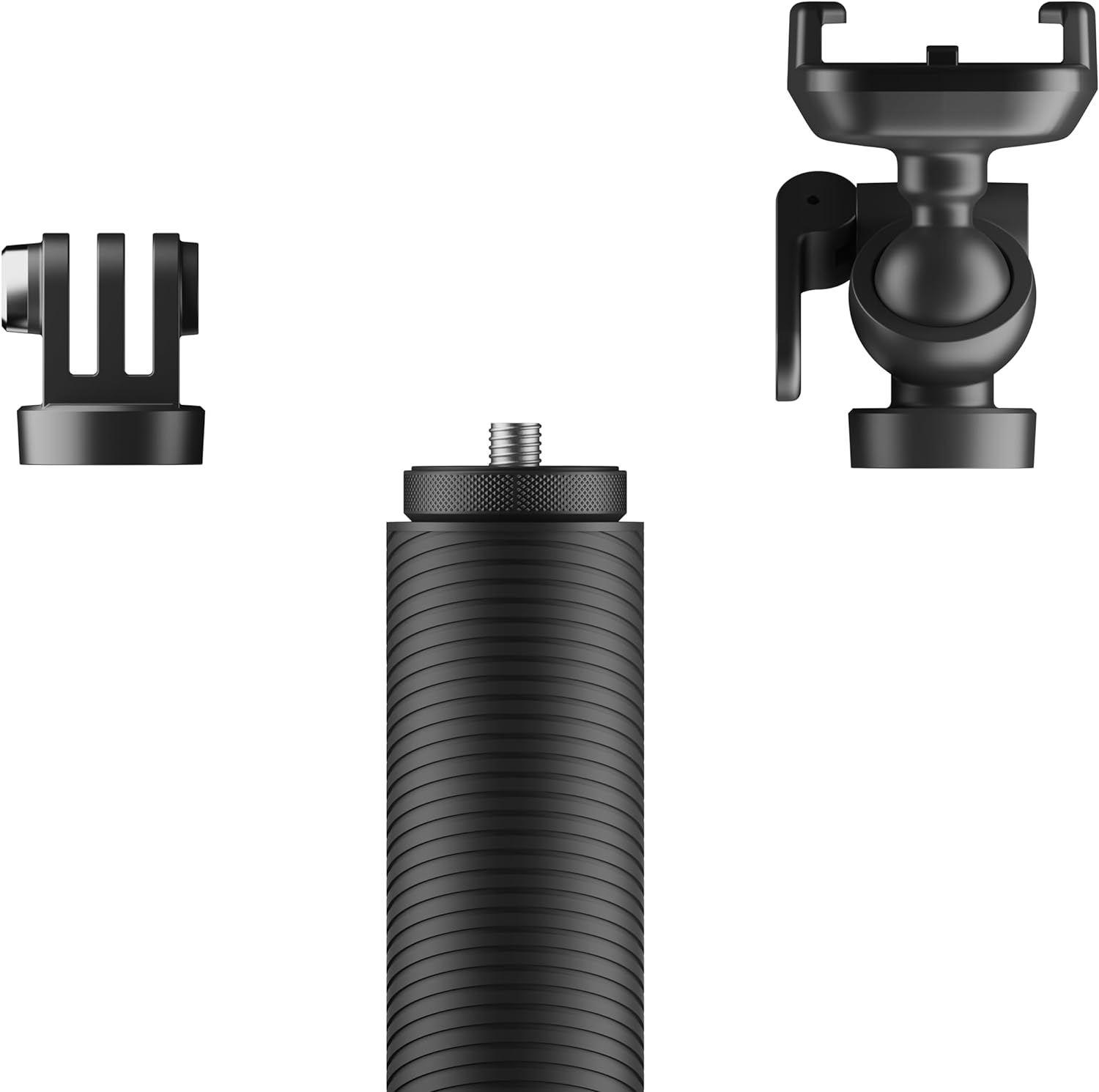 (122cm) Extension Pole 360° Selfie Stick Monopod Stativ Halterung mit Bluetooth Fernauslöser (AGXTS-002) - Schwarz