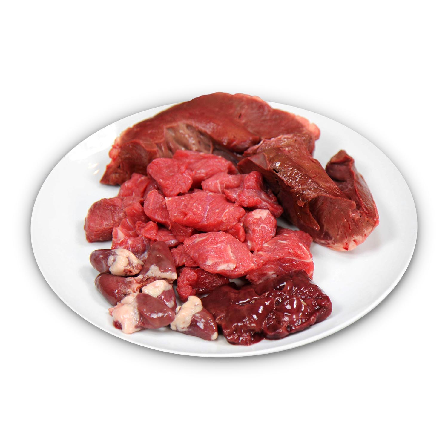 Mahlzeit mit leckeren Herzen
