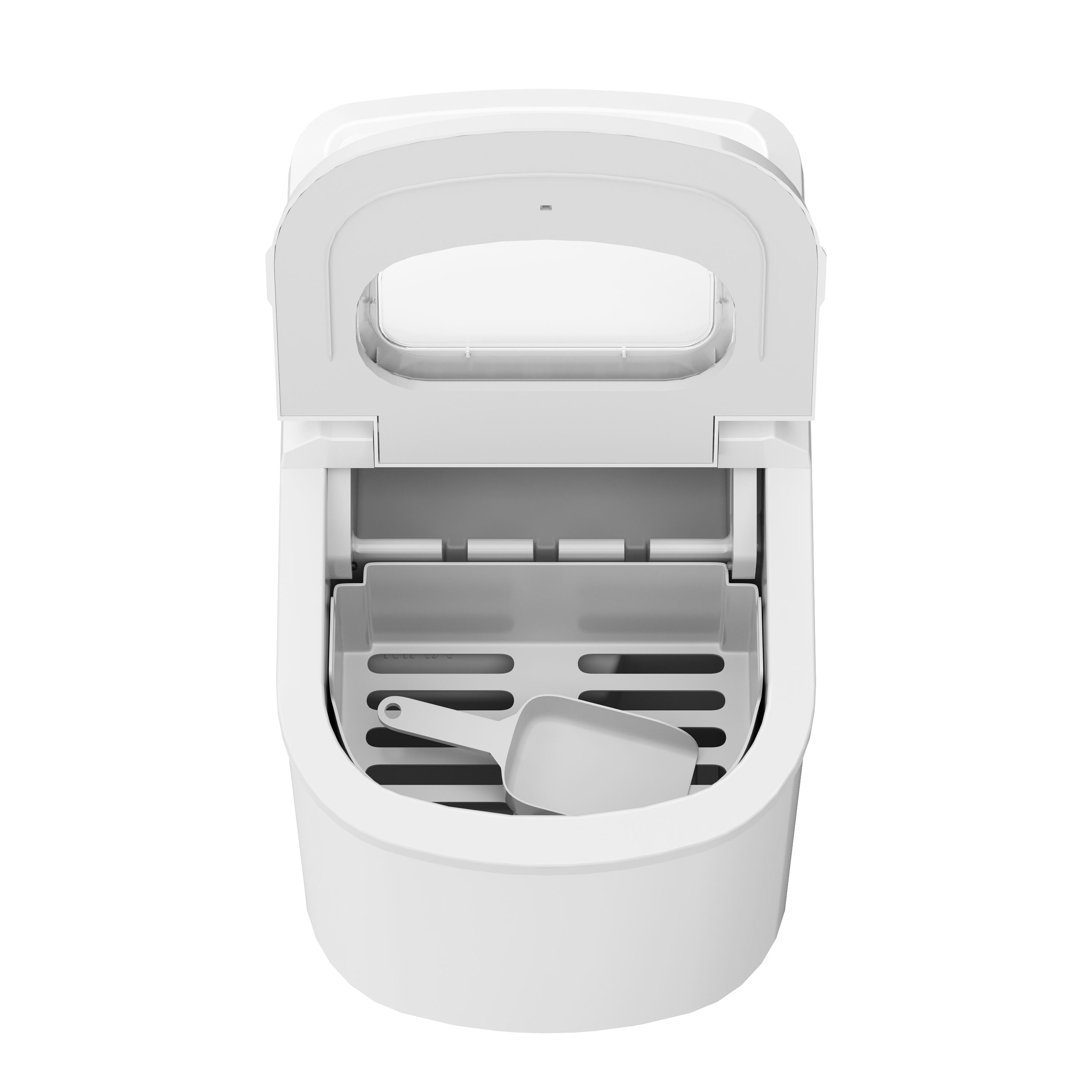 Eiswürfelmaschine weiss 2.2L - 12 kg / 24 h