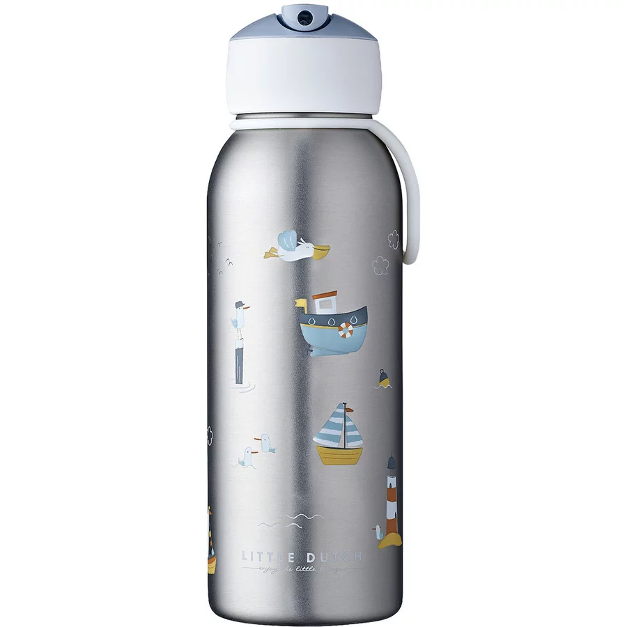 Mepal Thermoflasche Flip-Up Campus 350 ml hellblau