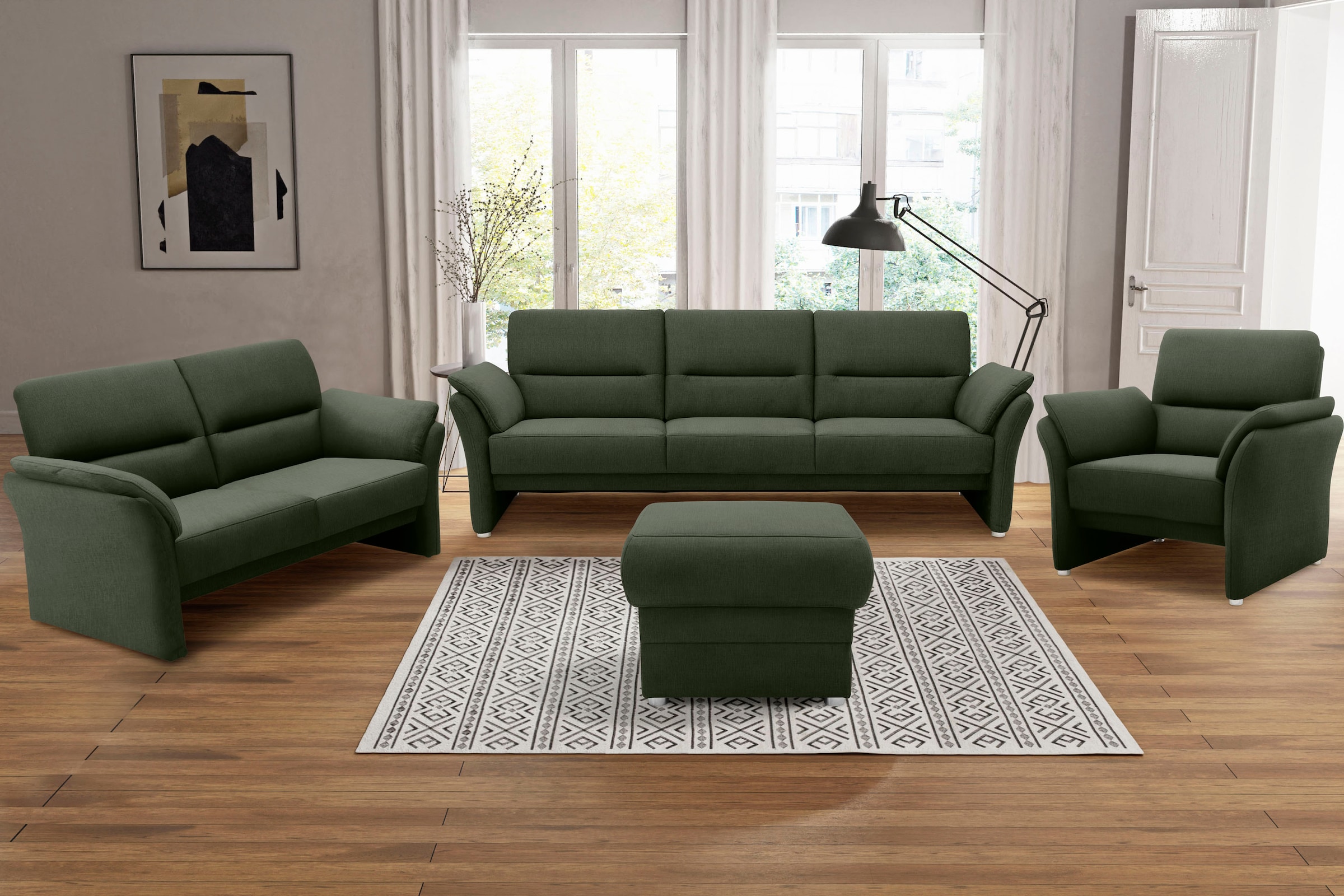 DOMO collection Hocker »Pina, kompakt und bequem« Passender Hocker zur Serie