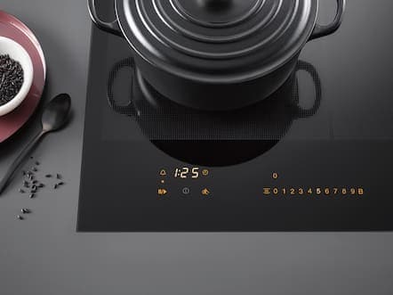 Miele Kogeplade KM 7414 FX (Sort)