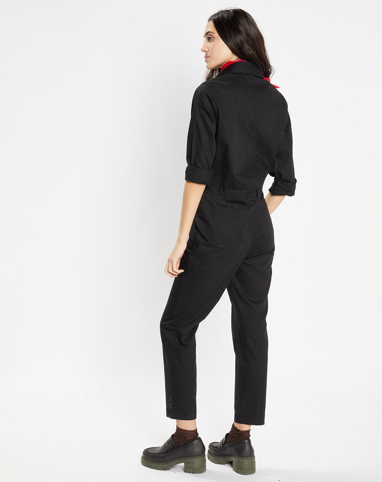Galeries Lafayette Combinaison Cassius Workwe noire